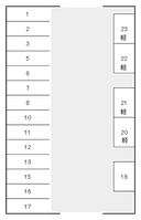 二村貸駐車場の駐車場