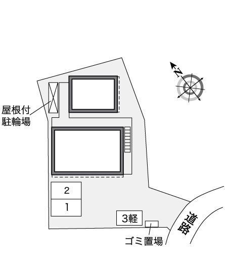 北斗(35323)の駐車配置図