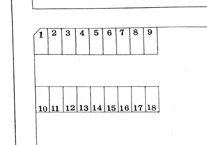 スマイルパーク31号の駐車配置図
