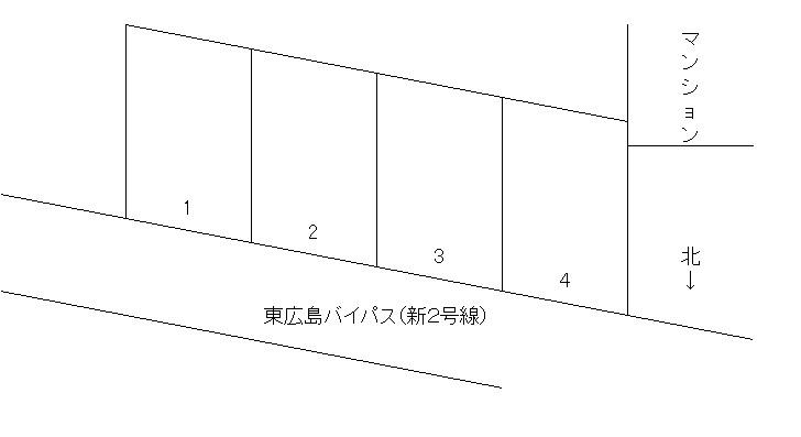 佐々木ガレージの駐車配置図