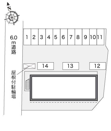 アズマⅡ(22828)の駐車配置図