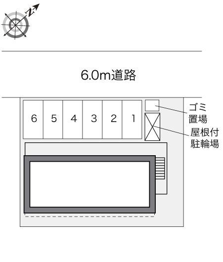 キタパレス(28628)の駐車配置図