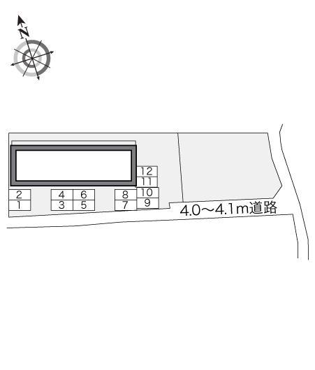 ＭＵＴＯＨⅡ(20687)の駐車配置図