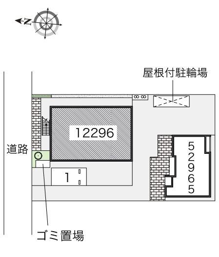 サンルーチェ三鷹(12296)の駐車配置図