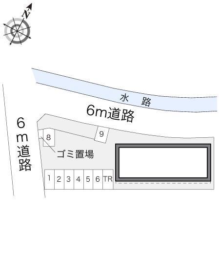 フレアももぞの(14945)の駐車配置図