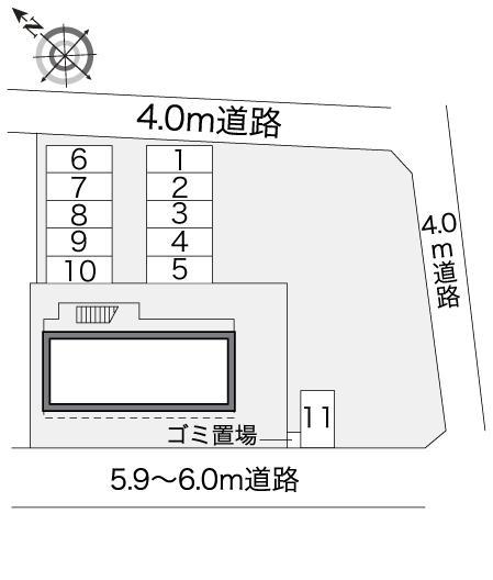 ＫＪ(16675)の駐車配置図