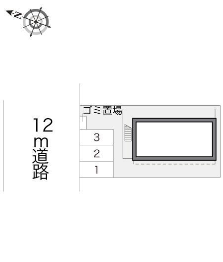 ハーモニー(14678)の駐車配置図