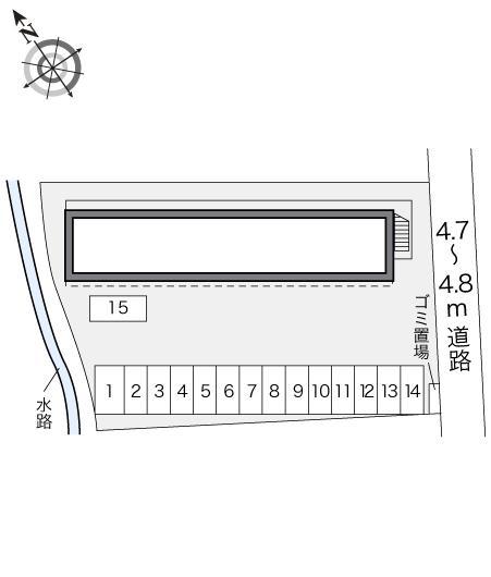ＰＲＩＭＲＯＳＥⅢ(18881)の駐車配置図
