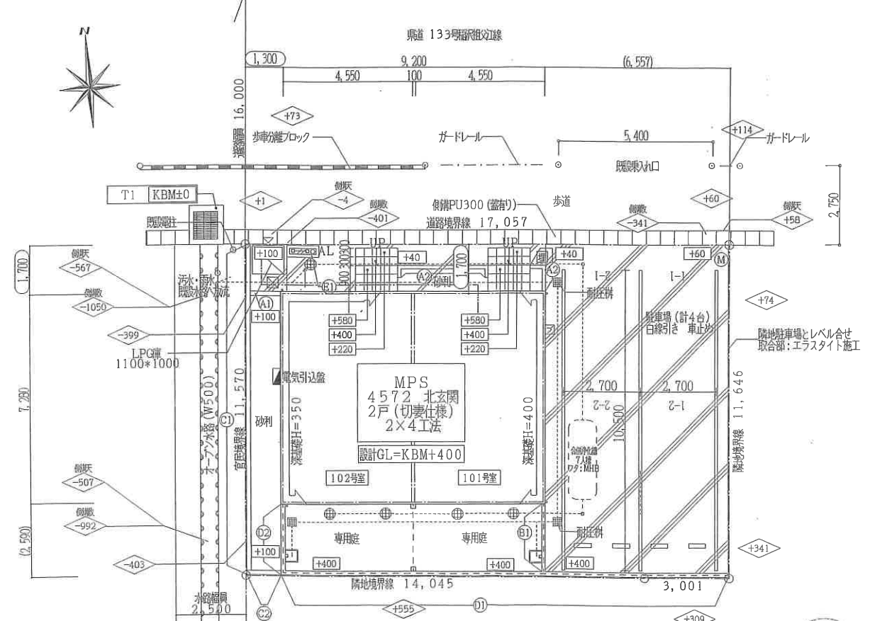 ｃｏｎｆｏｒの駐車配置図