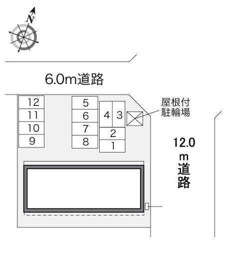 東(33153)の駐車配置図