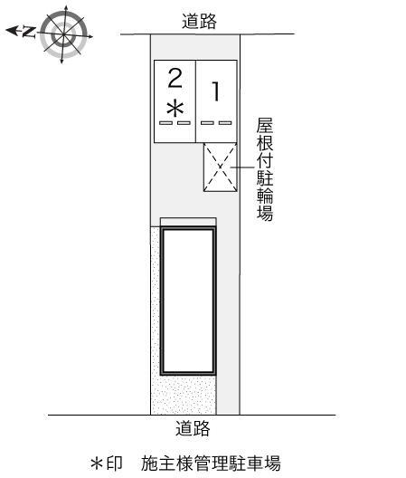 ルミエール番町(47737)の駐車配置図