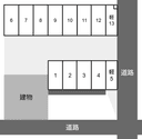 片坂北川駐車場の駐車場