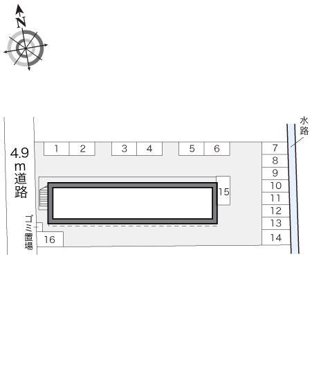 シャトルランド(17385)の駐車配置図