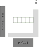 南昭和横田パーキングの駐車場