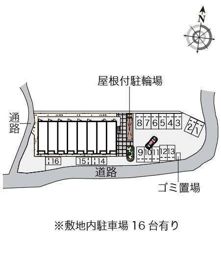 クレイノトニワン(55763)の駐車配置図