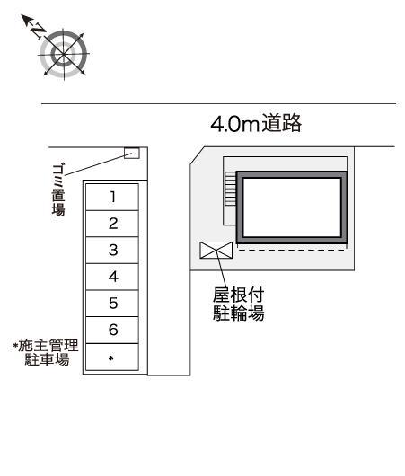 ひまわり(30655)の駐車配置図