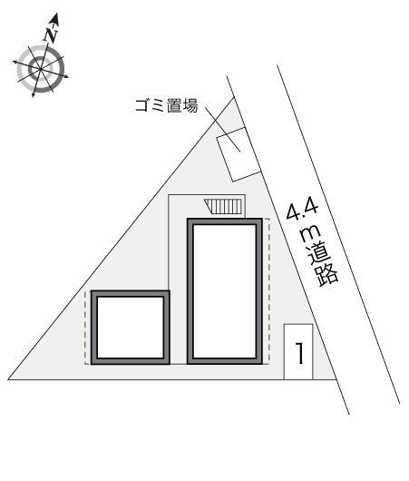 サンハイム(23003)の駐車配置図