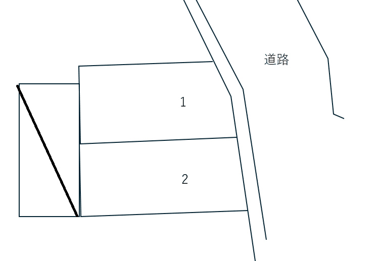 立岩・井手ガレージの駐車配置図