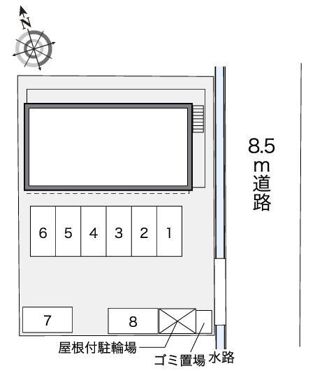 ふじよし(41620)の駐車配置図