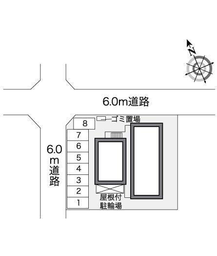 うおみ(26023)の駐車配置図
