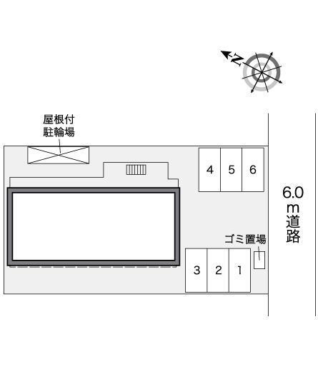 春日(26123)の駐車配置図