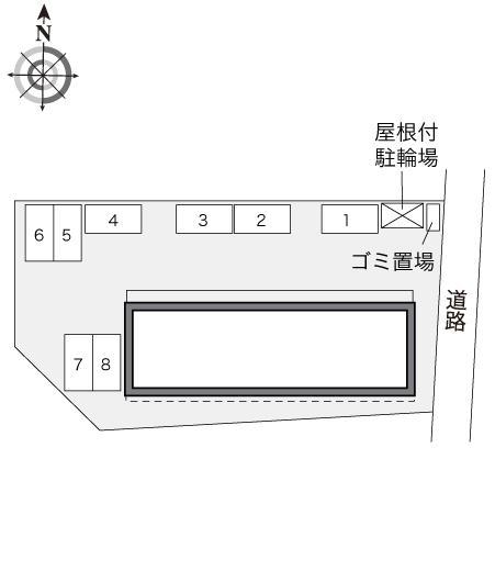 ＮＩＮＥ(28095)の駐車配置図