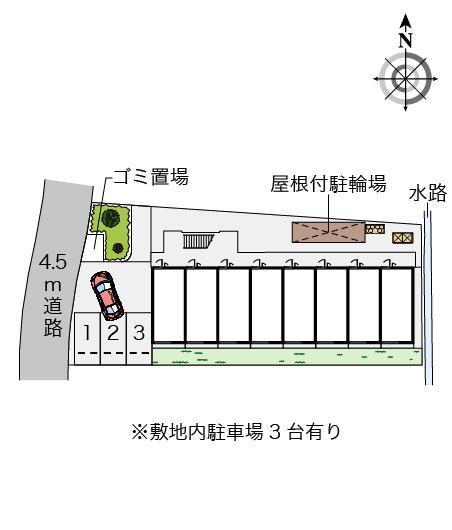 ノースアイランドⅡ(37661)の駐車配置図