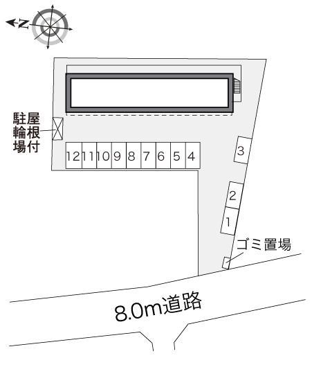 ティンカーベル(24908)の駐車配置図