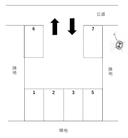 奥村千音寺駐車場の駐車場