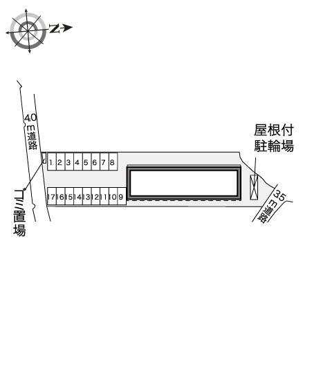 しるっか(40945)の駐車配置図