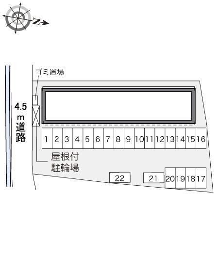 ル　ヴェ－ル沼田東(29490)の駐車配置図