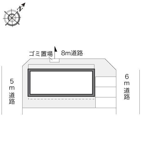 ドミールＫ(10758)の駐車配置図