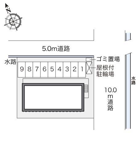 根方(27928)の駐車配置図