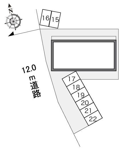 リベール　Ⅱ(23232)の駐車配置図