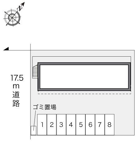 プレミールⅡ(21748)の駐車配置図