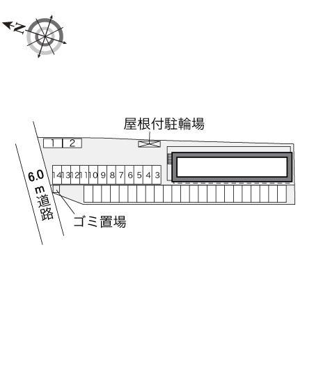 ＮＩＳＨＩＭＵＲＡ(32581)の駐車配置図