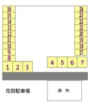 花田駐車場の駐車場