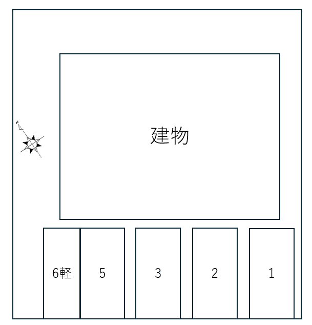 Ｇｒｅｅｎ Ｖｉｅｗの駐車配置図