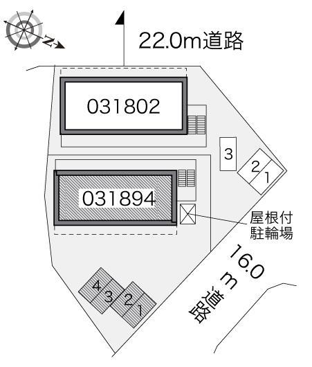 ＣＩＥＬＯⅡ(31894)の駐車配置図