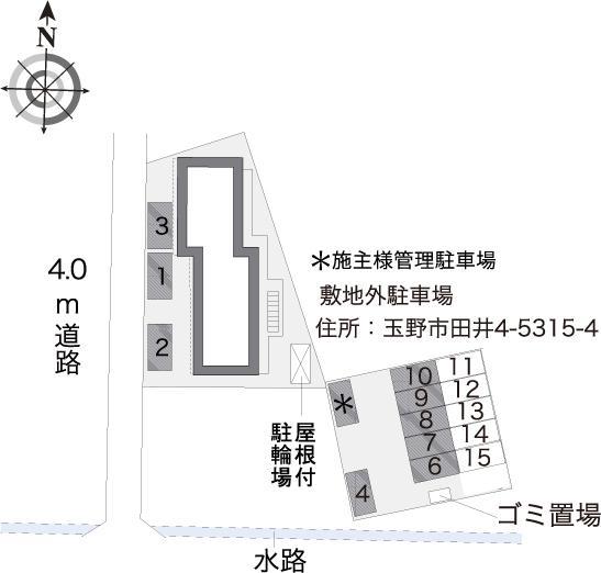 ＭＯＭＯⅡ(28877)の駐車配置図