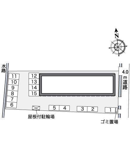 プレミール鳥の木Ⅱ(39275)の駐車配置図