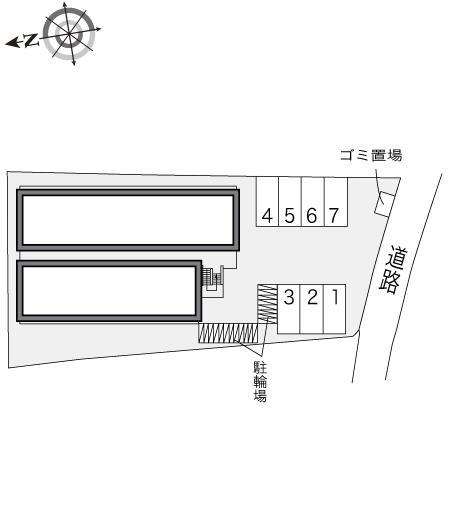 アルフ(18599)の駐車配置図