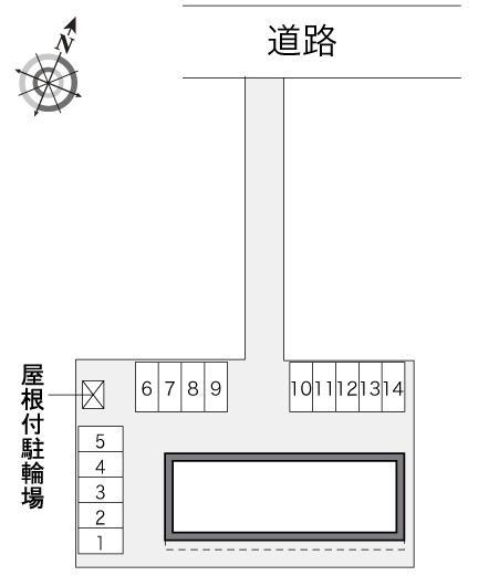 ｃｕｒｅ(33519)の駐車配置図