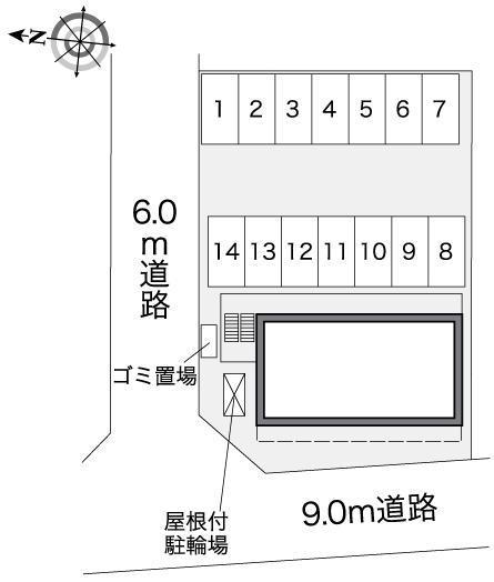 ビアンコ(36703)の駐車配置図