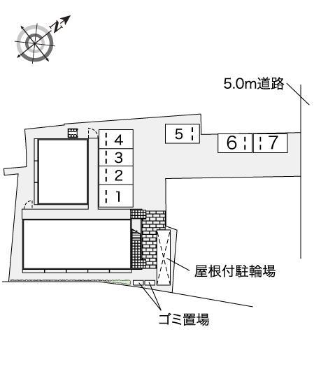 歩(42537)の駐車配置図