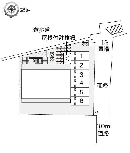 ＷｉｎｄⅡ(45612)の駐車配置図