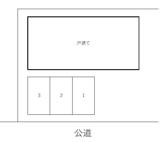 ＳＹＳテニスクラブ大谷口駐車場の駐車配置図
