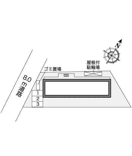 清水(25999)の駐車配置図