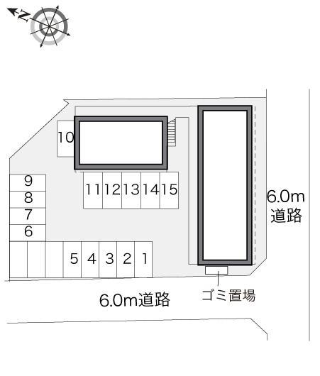 へきなん金山(20723)の駐車配置図