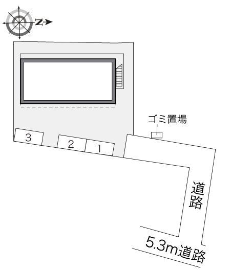 グリーンコーポ多摩(20430)の駐車配置図